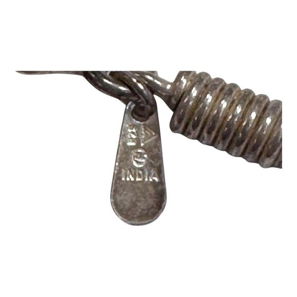 Silpada Cardinal Rule Red Coral Pendant Black Leather Cord Necklace Square - Picture 3 of 14